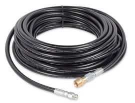 Csőtisztító tömlő, "csőgörény", 10m ( M22x1,5 ), 1/8 fej 3+1