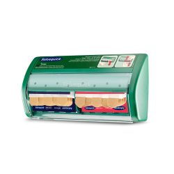 Cedderroth sebtapasz adagoló 1x 45 db Salvequick műanyag és 1x 40 db Salvequick textil sebtapasszaL