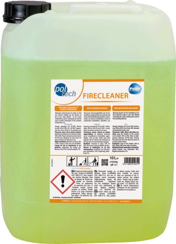Poltech Fire Cleaner B  , 10liter, égés utáni maradványok eltávolítására ajánlott tisztítószer