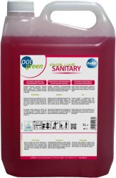 Polgreen Odor Line Sanitary 5L, ecolabel gyümölcsös illatú szantitertisztító mindennapos használatra Polgreen Odor Line Sanitary 5L, ecolabel gyümölcsös illatú szantitertisztító mindennapos használatra