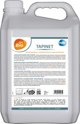 Polbio Tapinet, 5L, probiotikus hatásmechanizmusú habzó kárpittisztítószer kézi és egytárcsás tisztításra.