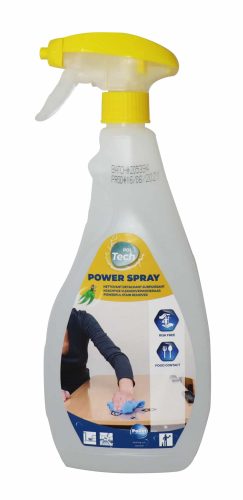 Poltech Power Spray erőteljes folteltávolító, 750 ml, graffity, rúzs, cipőnyom eltávolításra, akár szöveteken is