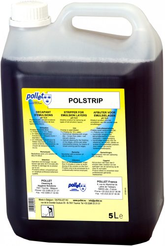 Poltech Vinyl Stripper 5L, Bevonat eltávolító alaptisztító