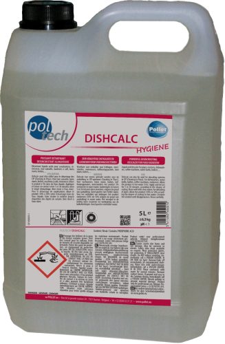 Poltech Dishcalc, 5L, erőteljes vízkőoldó élelmiszer ipari használatra is