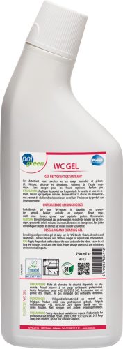 Polgreen Odor Line Wc Gel, 750 ml, ecolabel fenyő illatú WC tisztító gél