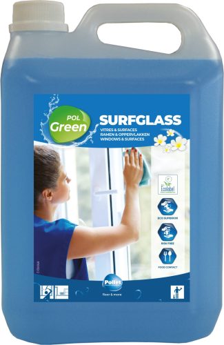 Polgreen Surfglass 5 L, ecolabel üvegtisztító