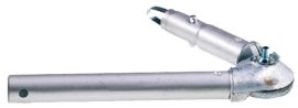 Könyök adapter, kemény cink