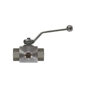 3 utas szelep, rozsdamentes 3/8"  500bar