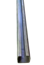 Csúszósín, "U" alak, 30 mm, 6m szál, rozsdamentes acél, RENDELHETŐ