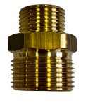   Toldó elem, 3/8" külső-M22 külső, 400bar, sárgaréz